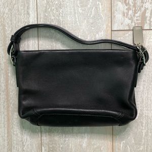Coach mini leather handbag